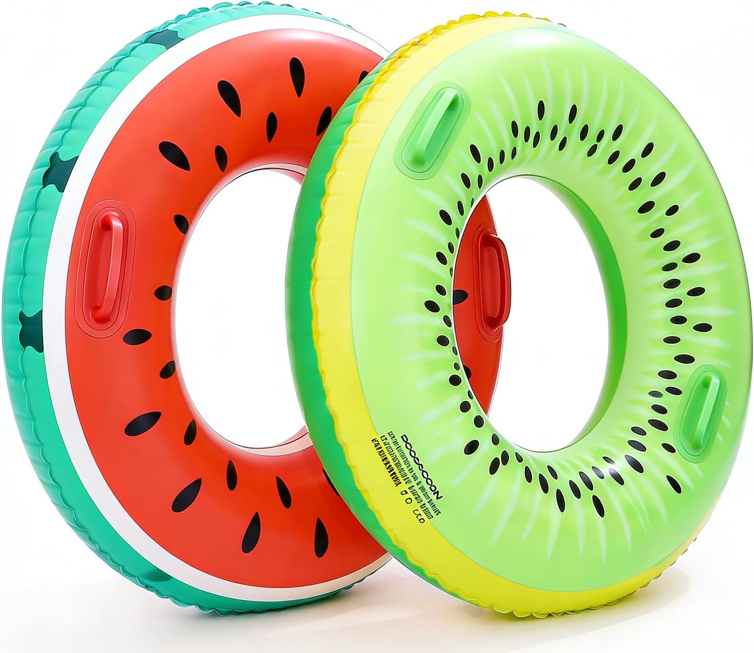 2PCS XL Inflatable Pool Float,47IN Floaties Rafts for Adults Floating Lounger Sun Tanning Big Inflatable Round Floats Cool Water Floaty Swimming Lake Beach Party