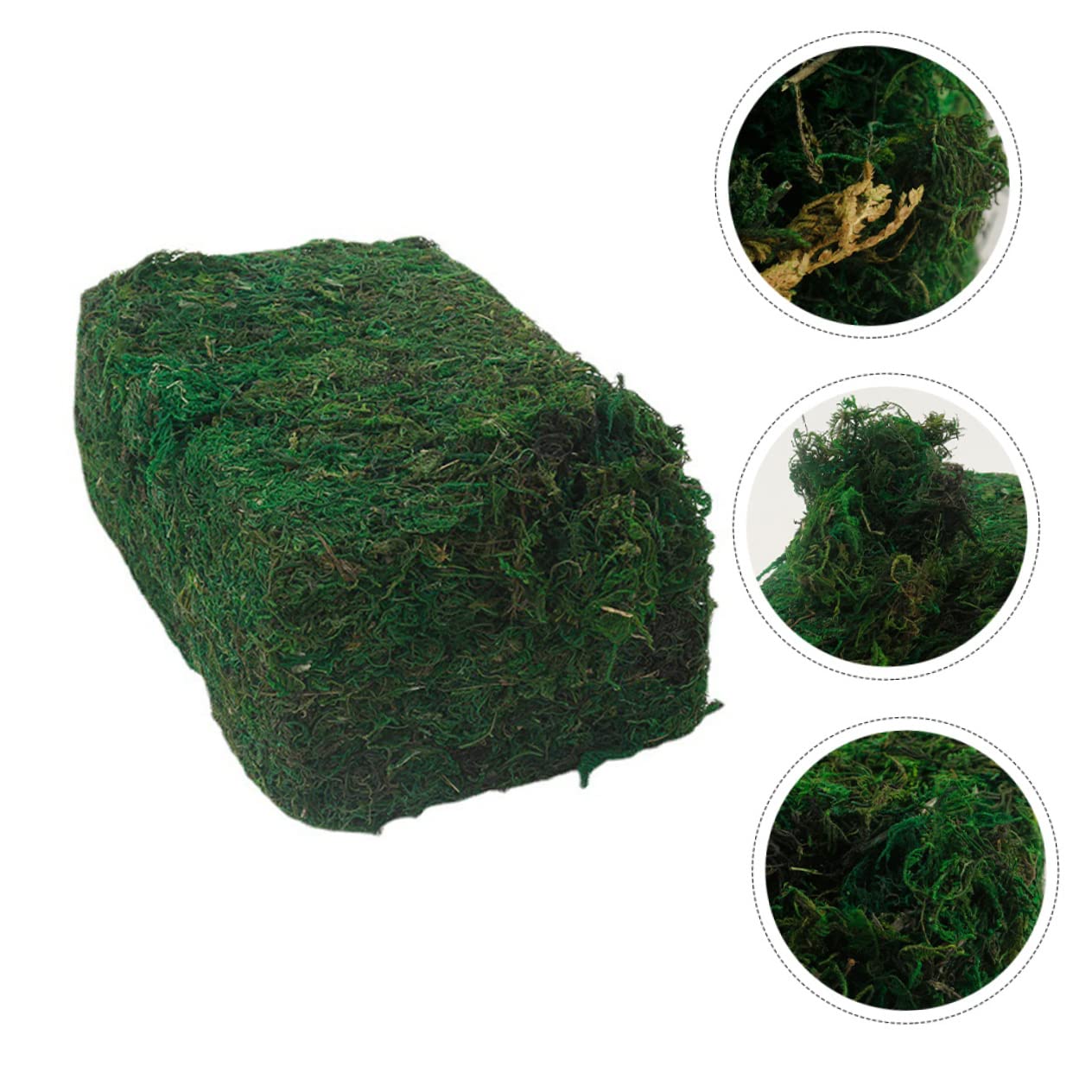 OHPHCALL Vivid Moss Adornment Artificial Moss Plant for Gardening Prop Flowerpot Supplies for Indoor Decor