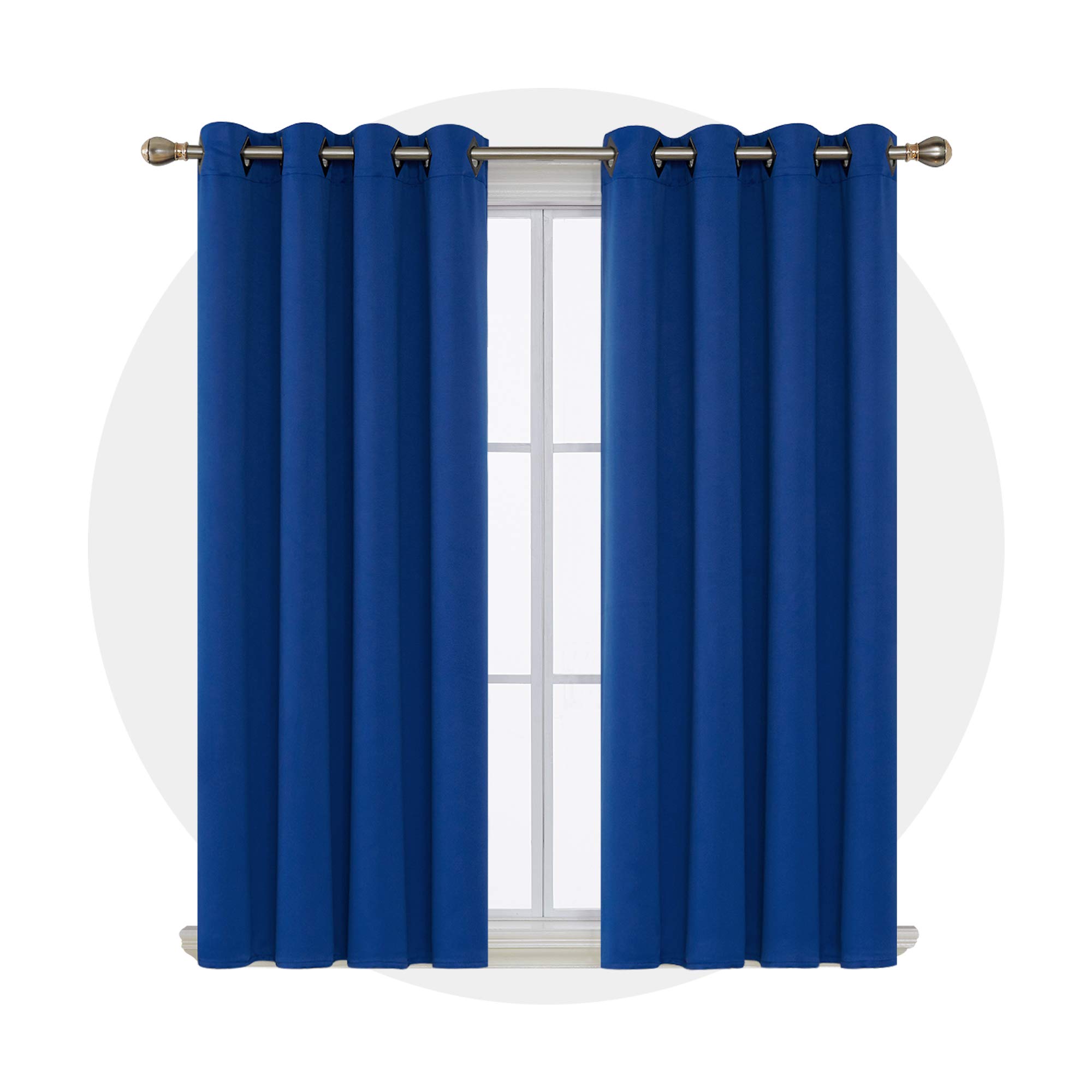 Royal Blue Bedroom Curtains Curtains & Drapes
