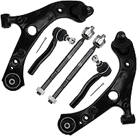 Vista 220 de Detroit Axle - Kit de suspensión delantera RWD para Chrysler 300 Dodge Challenger Charger Magnum, brazos de control superior con barras