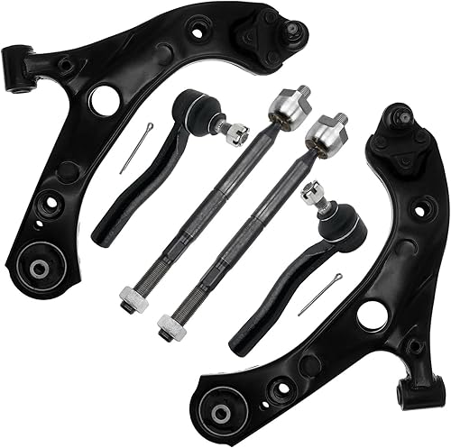Miniatura 223 de Detroit Axle - Kit de brazos de control AWD para cargador Chrysler 300 Dodge Challenger Magnum, 2 brazos de control superiores delanteros con rótula