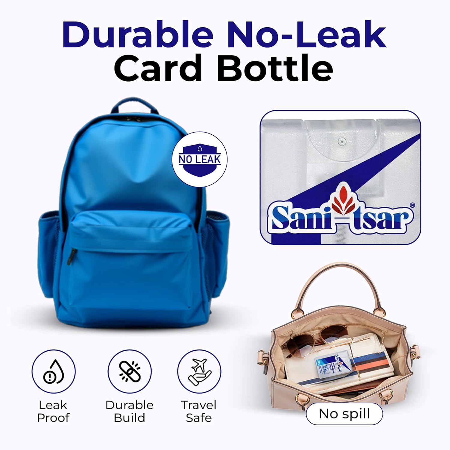 Hand Sanitizer Spray (20ml Pocket Style), 3-Pack, Travel-Size Spray Bottle, with Vitamin E - Image 6