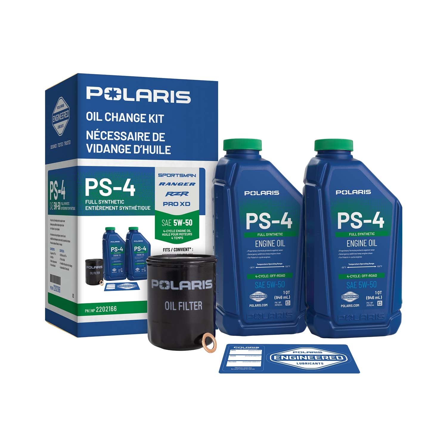 Polaris PS4 Oil Change Kit