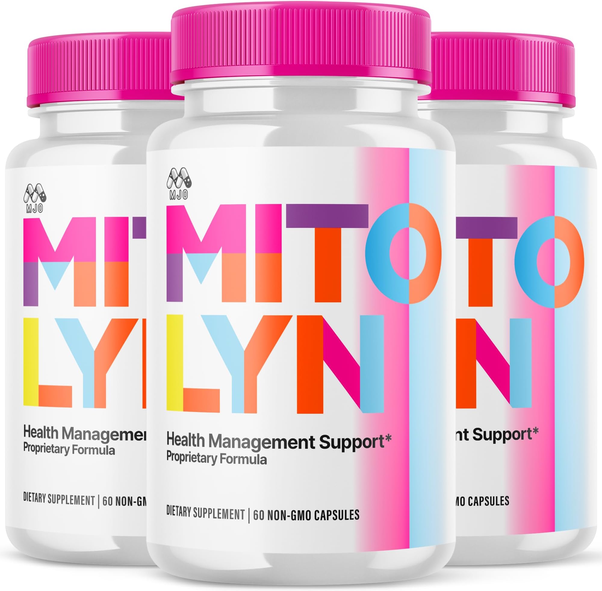 (3 Pack) Mitolyn, Official Mitolyn Purple Peel Capsules with All Natural Ingredients, Mito Lyn Advanced Formula Health Support Maximum Strength Wellness Supplement for Women and Men (180 Capsules)
