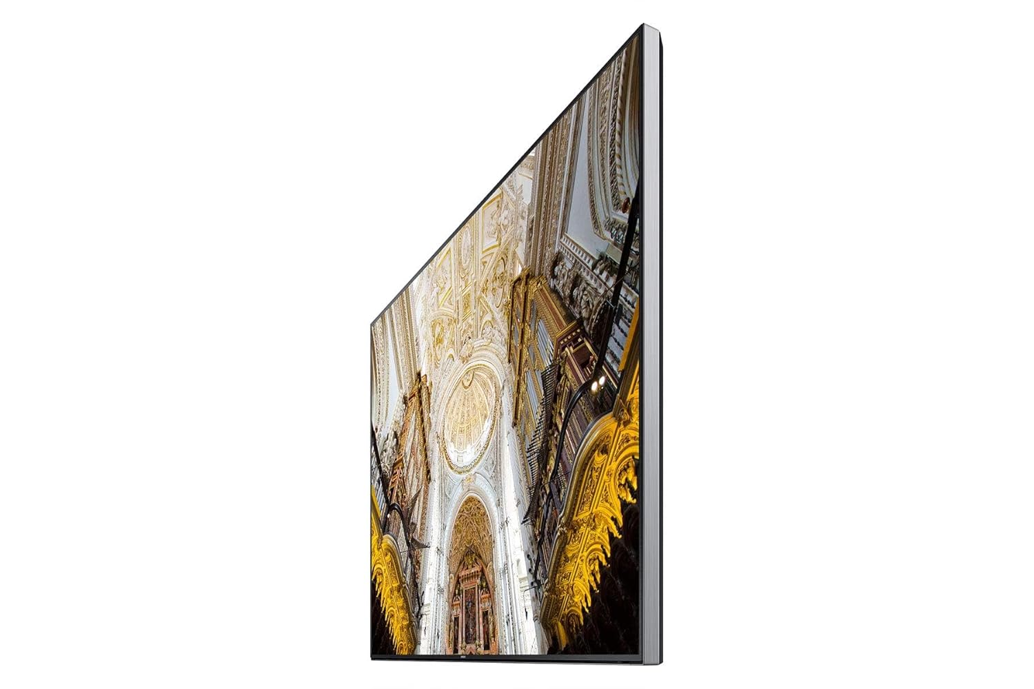 SAMSUNG QM85N 85 inch 3000 1 8ms DVI HDMI DisplayPort RJ45 USB LED LCD Monitor W Speakers