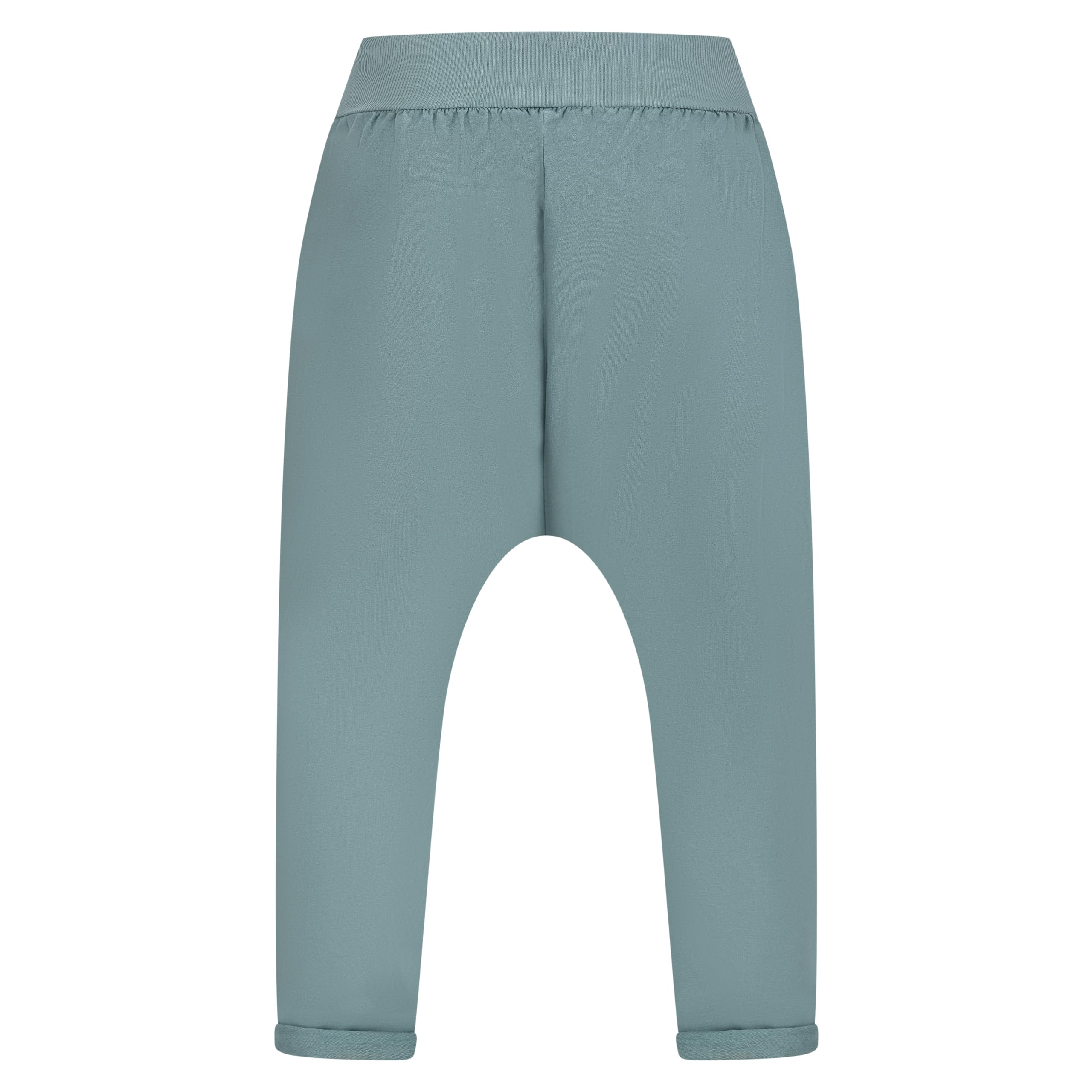 Mississhop Pantalon de survêtement en coton pour femme avec taille élastique