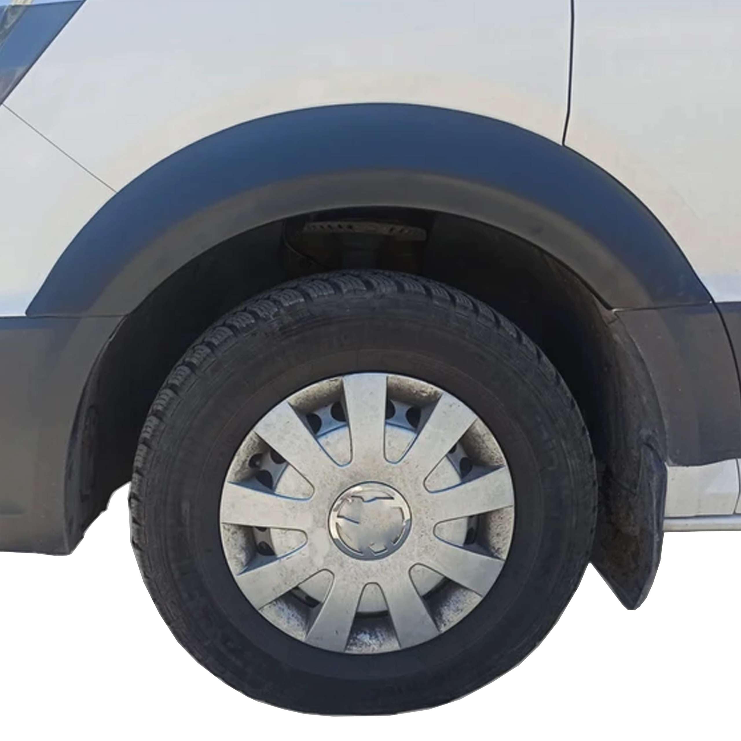 INLY 4 Piezas Protector de Paso de Rueda Parachoques Guardabarros ensanchamiento ABS Negro Compatible con TGE (2017-2024) Craf.TER (2017-2024)