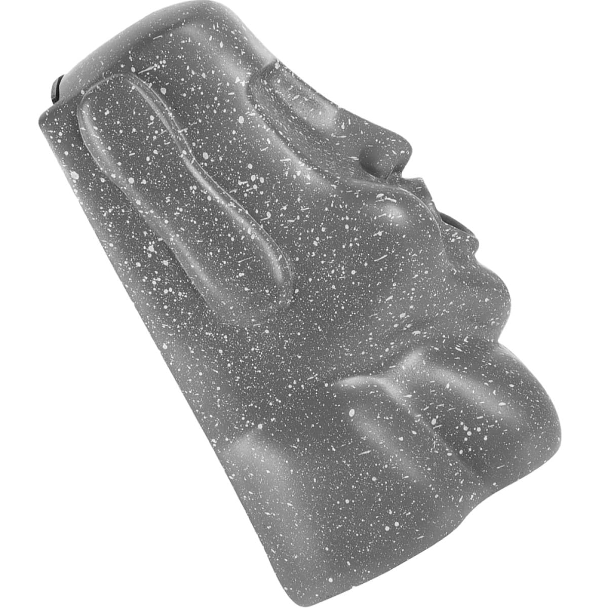 Boîte à mouchoirs Moai design en résine haut de gamme pour intérieur