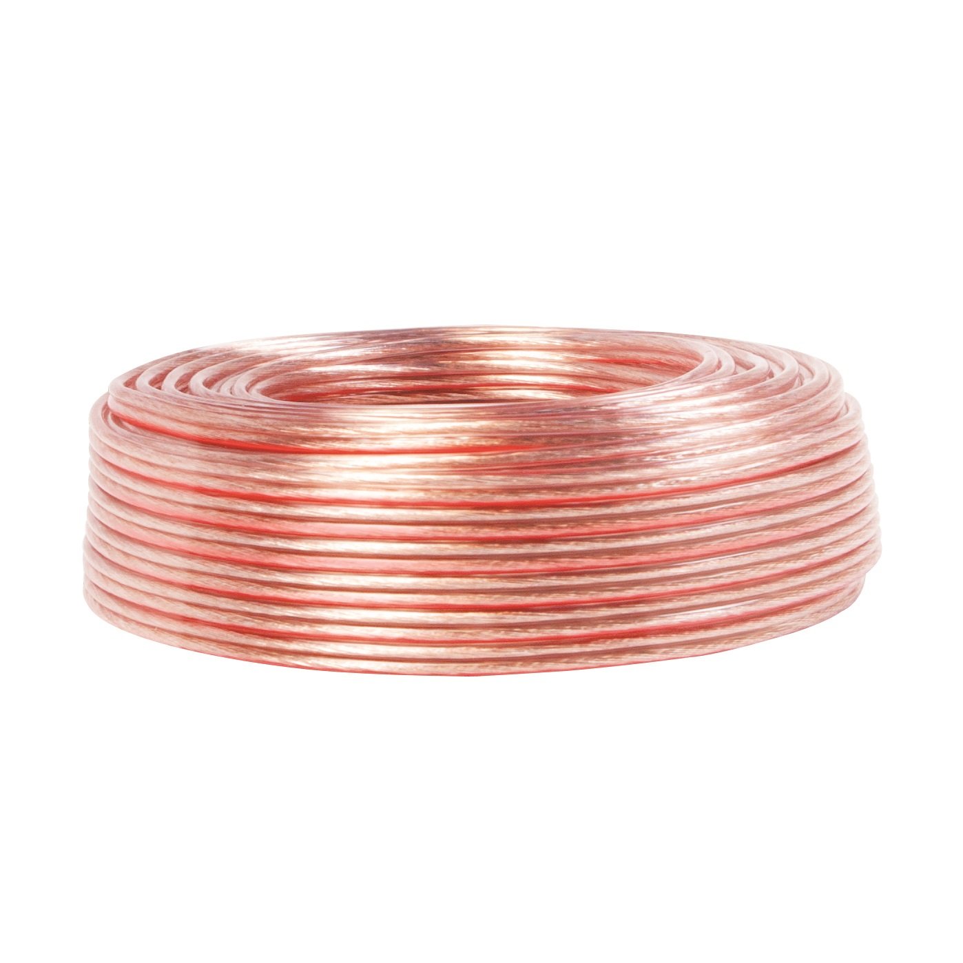 LogiLink Câble de Haut-Parleur pour système HiFi Transparent 2 x 2,50 mm 100 m CA1086