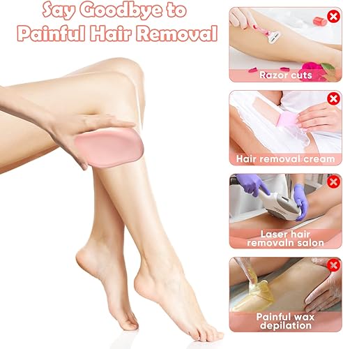 Miniatura 6 de Borrador de pelo de cristal para dispositivo de depilación, removedor de pelo de cristal reutilizable para mujeres y hombres, herramienta de