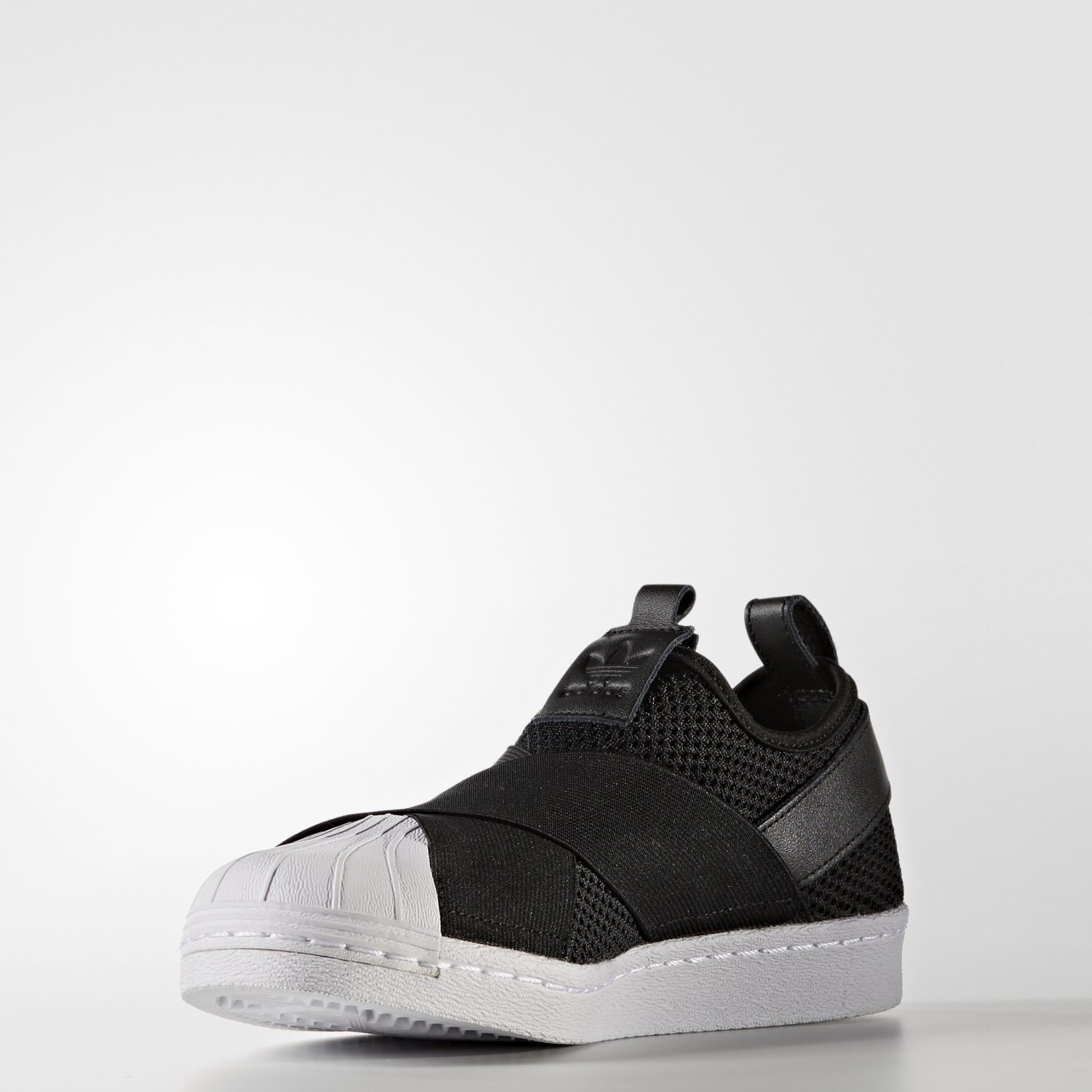 adidas SS SLIPON W ブラック/ホワイト 7 Amazon | [アディダス] SST SLIP ON W スーパースター