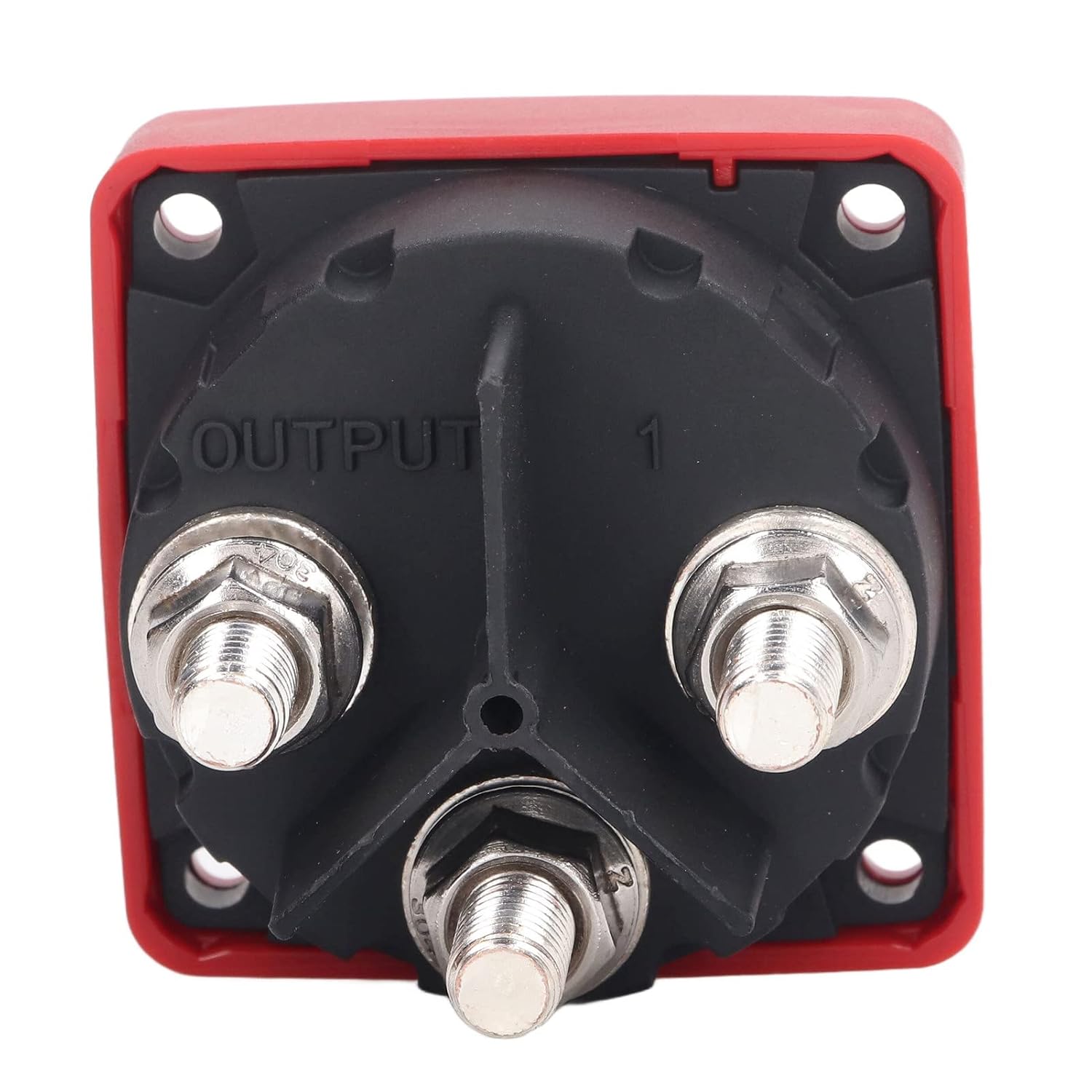 Boat Battery Disconnect Switch, Battery Shut Off Switch, Power Kill Switch, 300A V, 3 Post 4 Gear Dual Circuit Power Disconnect, for Marine Boat Truck RV Battery