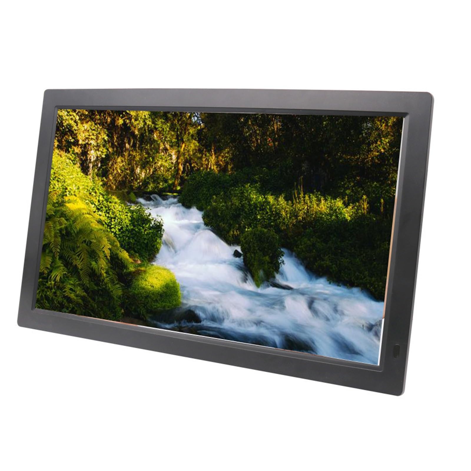 MYUYEE 22-Inch Smart Digital Photo Frame, High-Definition Ips Display, Electronic Photo Album (Black)