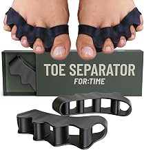 Toe Separator - 1 Pair Silicone Toe Separators | Toe Separator for Overlapping Toes | Toe Separator | Toe Separator | Toe Corrector | Toe Separator | Toe Separator
