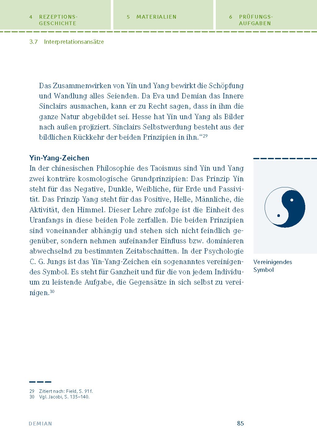 Demian von Hermann Hesse: Textanalyse und Interpretation mit ausführlicher Inhaltsangabe und Abituraufgaben mit Lösungen (Königs Erläuterungen und Materialien, Band 464)