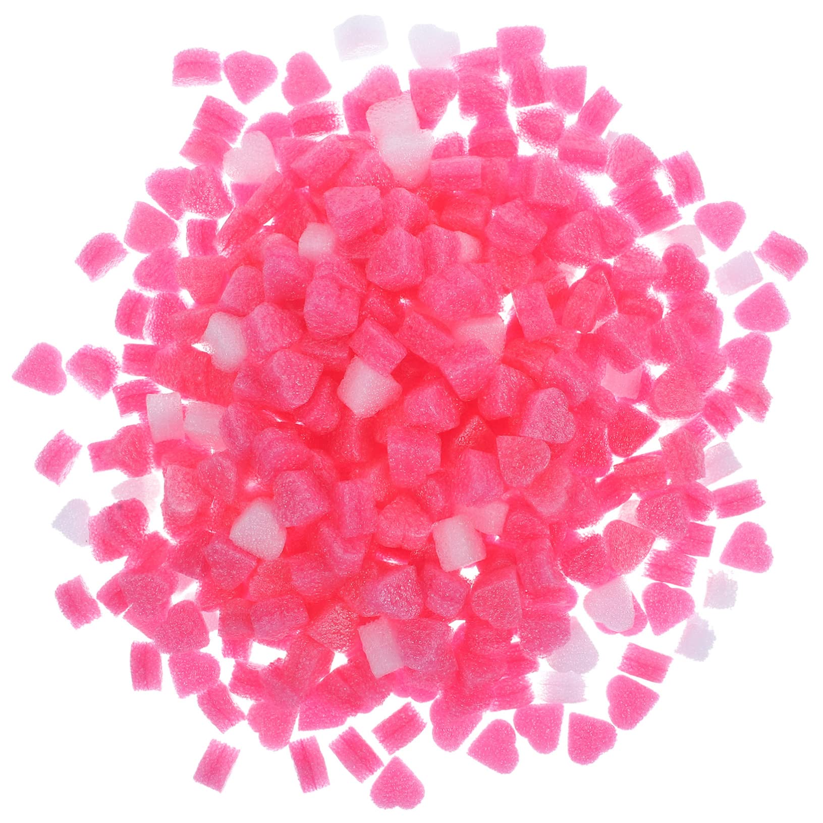 minkissy 5stücke Herzförmige Schaumstoffbälle Füllmaterial Für Geschenkboxen Hochzeiten Valentinstag Und Partys Für Deko Und Verpackungen