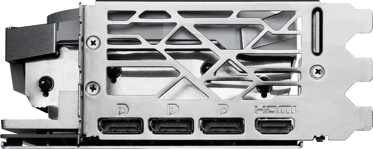 MSI Gaming GeForce RTX 4070 Ti 12GB GDRR6X 192-Bit Extreme Clock: 2760 MHz HDMI/DP Nvlink Tri-Frozr 3 Ada Lovelace Architecture Graphics Card (RTX 4070 Ti Gaming X Trio White 12G)