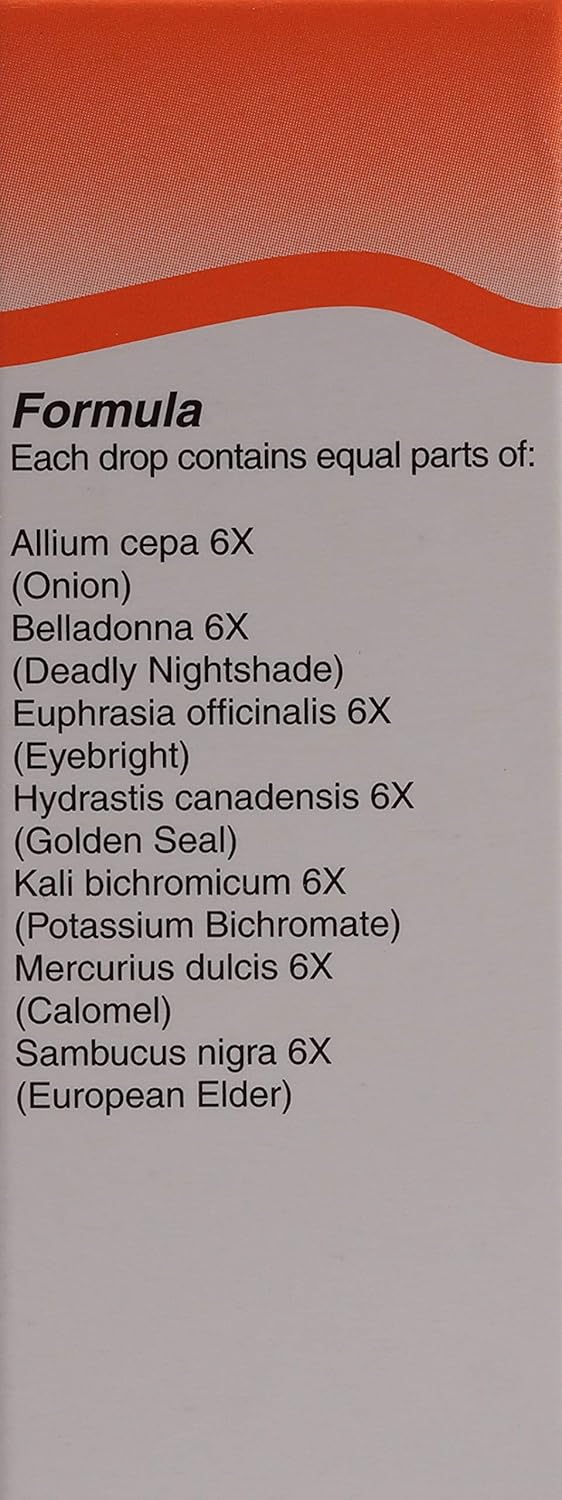 UNDA Allium Cepa Plex | Homeopathic Remedy to Help Temporarily Relieve Symptoms of Cold and Allergies | 1 fl. oz.