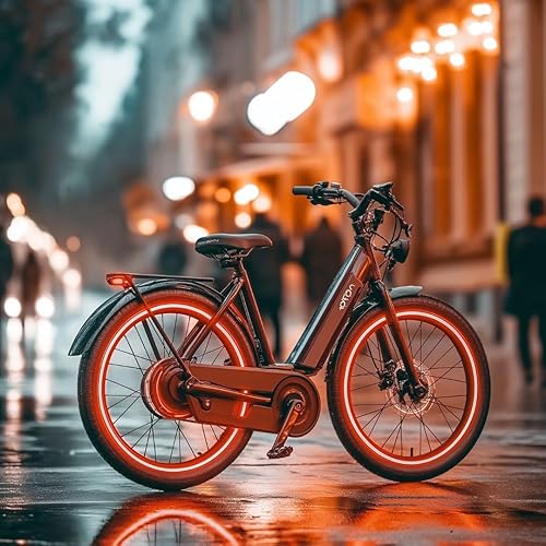 Vista 13 de customTAYLOR33 - Cintas de seguridad reflectantes de alta intensidad, color rojo, selecciona