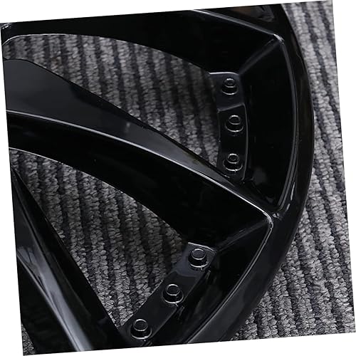 Miniatura 9 de Tapacubos para llanta de automóvil, 14 tapacubos para llantas, accesorios de insignia, decoración negra, cubierta para volante, carcasa de repuesto