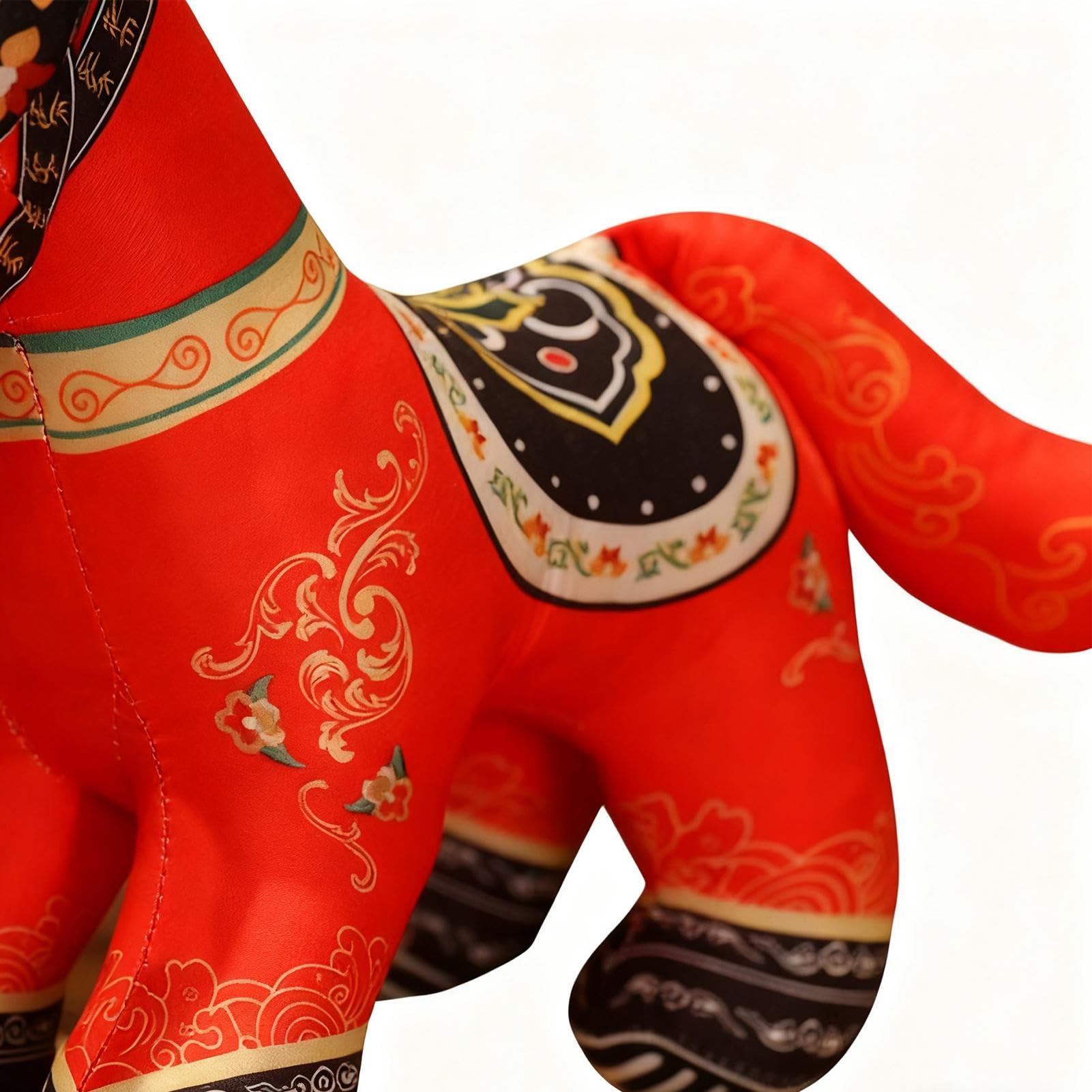 Peluche Del Cavallo Del Capodanno Cinese Bambola Morbida E Coccolosa | 2026 Anno Del Cavallo Mascotte Per Bambini Adulti Soggiorno Camera dei Bambini Divano Nanna Viaggio Compleanno