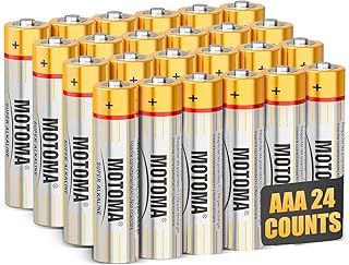 AAA Batteries 24 Pack 1.5V 720mAh Alkaline AAA Battery Long Lasting Power Triple AAA Batteries AAA Size for Household Electronic Devices (Non-Rechargeable)