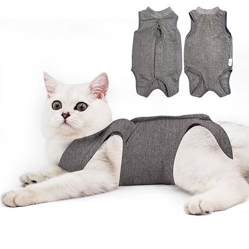 DOTON Cat Recovery Suit for Male and Female Surgical Post