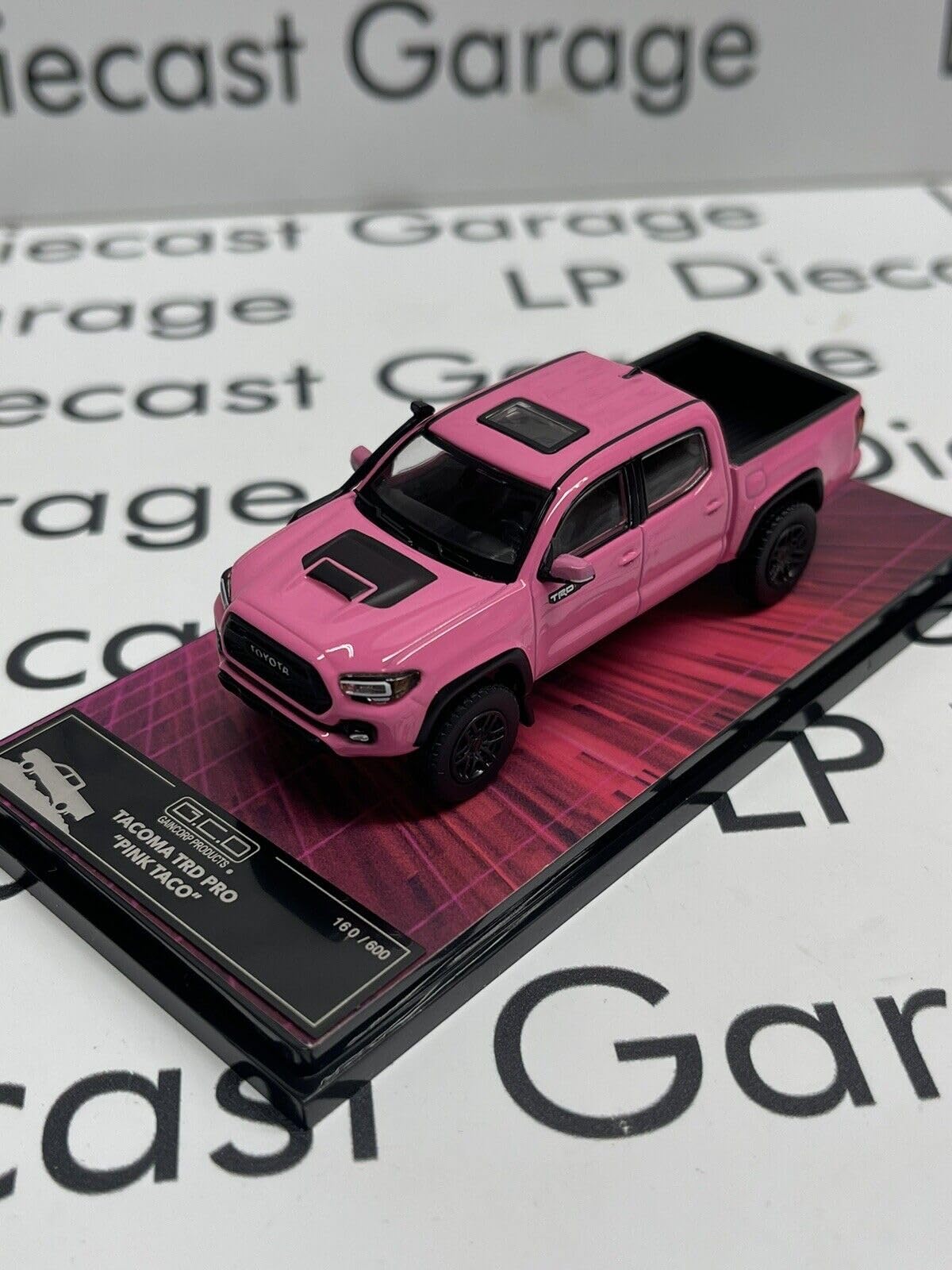 GCD ダイキャストトーク限定 1/64 - ピンク・タコマ3.0・TRDプロ La