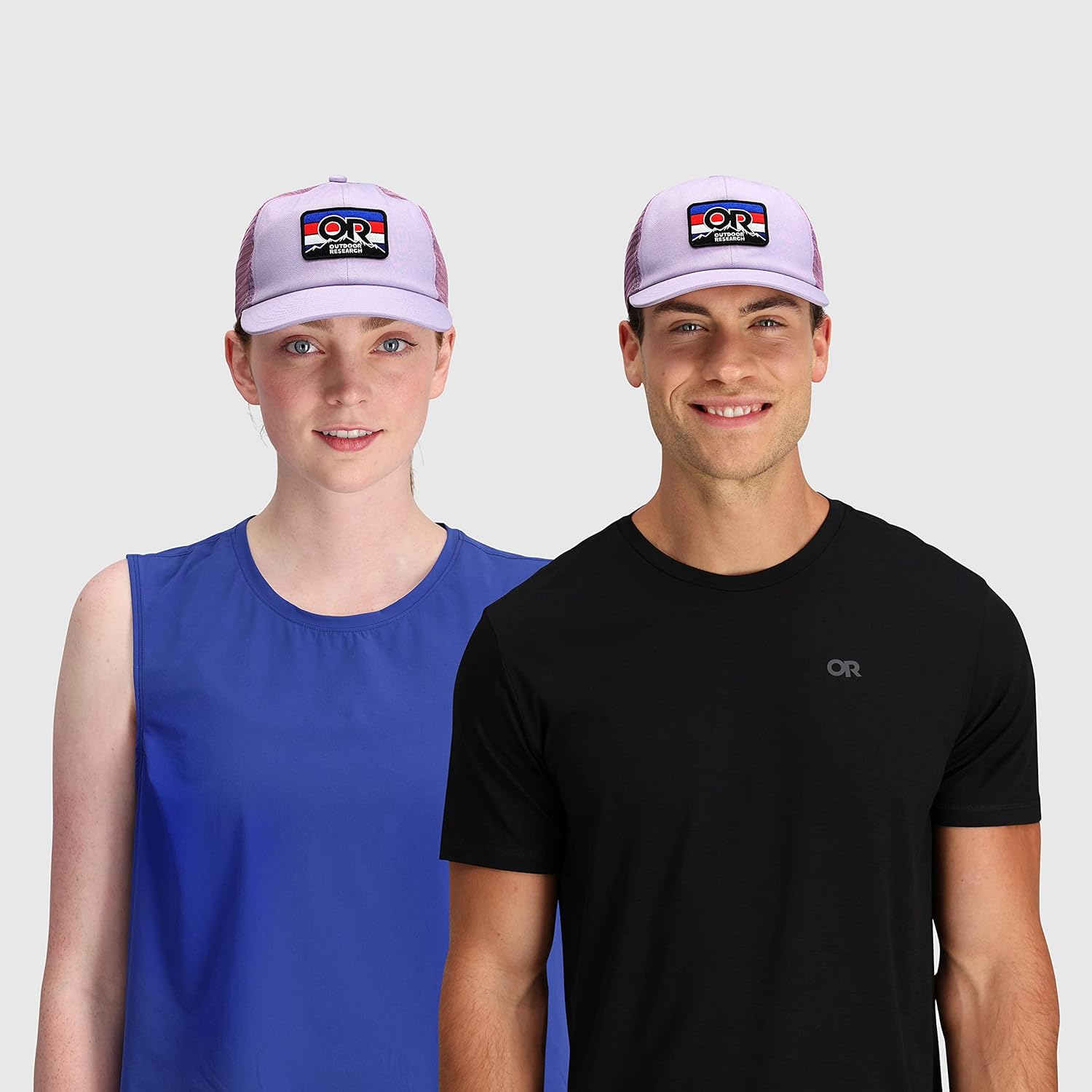 Outdoor Research Advocate Stripe Patch Cap Lavender