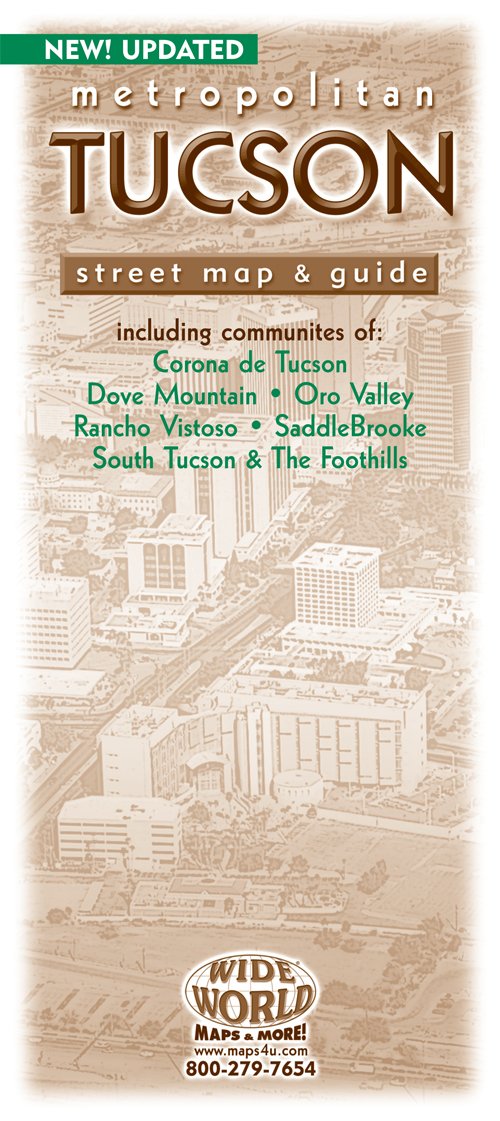 Metropolitan Tucson Street Map & Guide