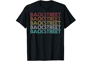 Printed Retro Vintage Backstreet T-Shirt, Old Group Photo Outfits, Summer Short Sleeve...