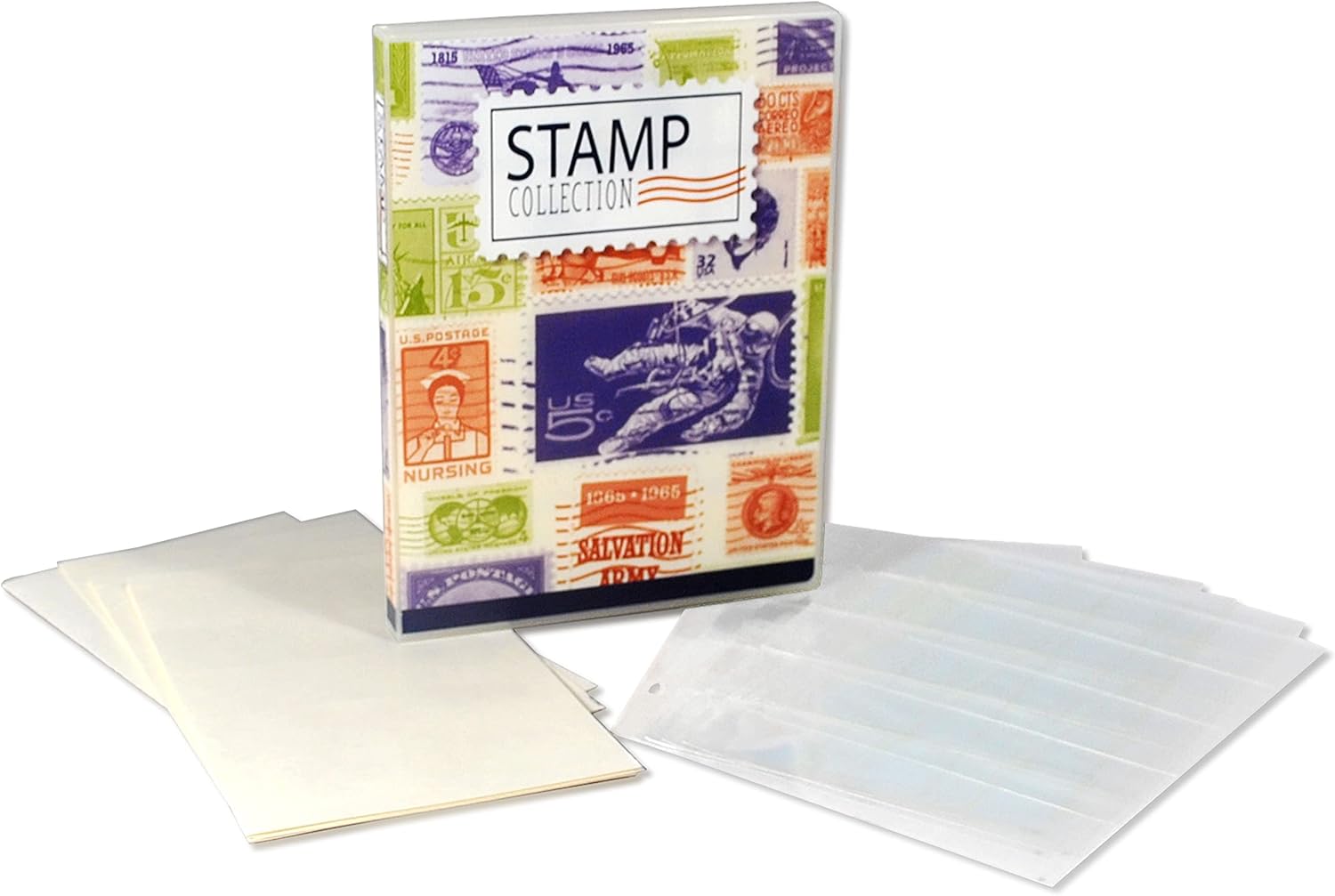 UniKeep Stamp Collection Organizer/Case Holds 150 Stamps