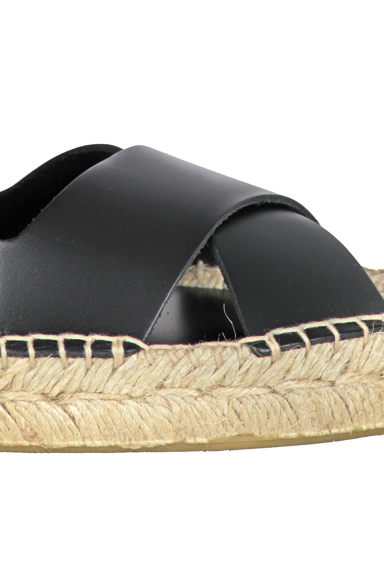 Scarpe Palomitas da Donna, Modello Sandali Bassi Adaya 27-1201, Realizzate in Pelle Sintetica. Nero