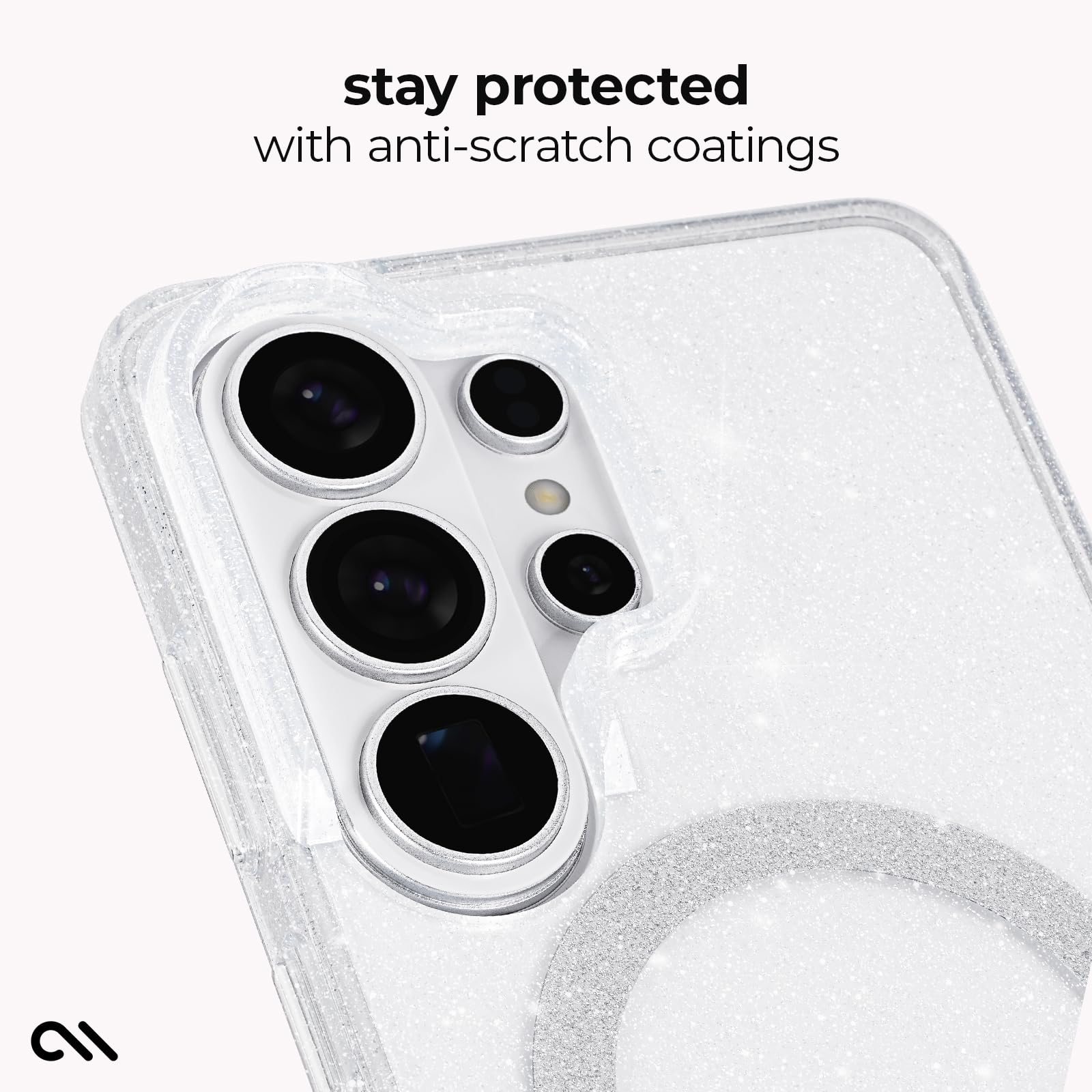 Case-Mate Etui na telefon Samsung Galaxy S26 Ultra [ładowanie magnetyczne i bezprzewodowe] - stylowe błyszczące etui na telefon z ochroną przed upadkiem 3,7 m - magnetyczne etui do Samsung Galaxy S26