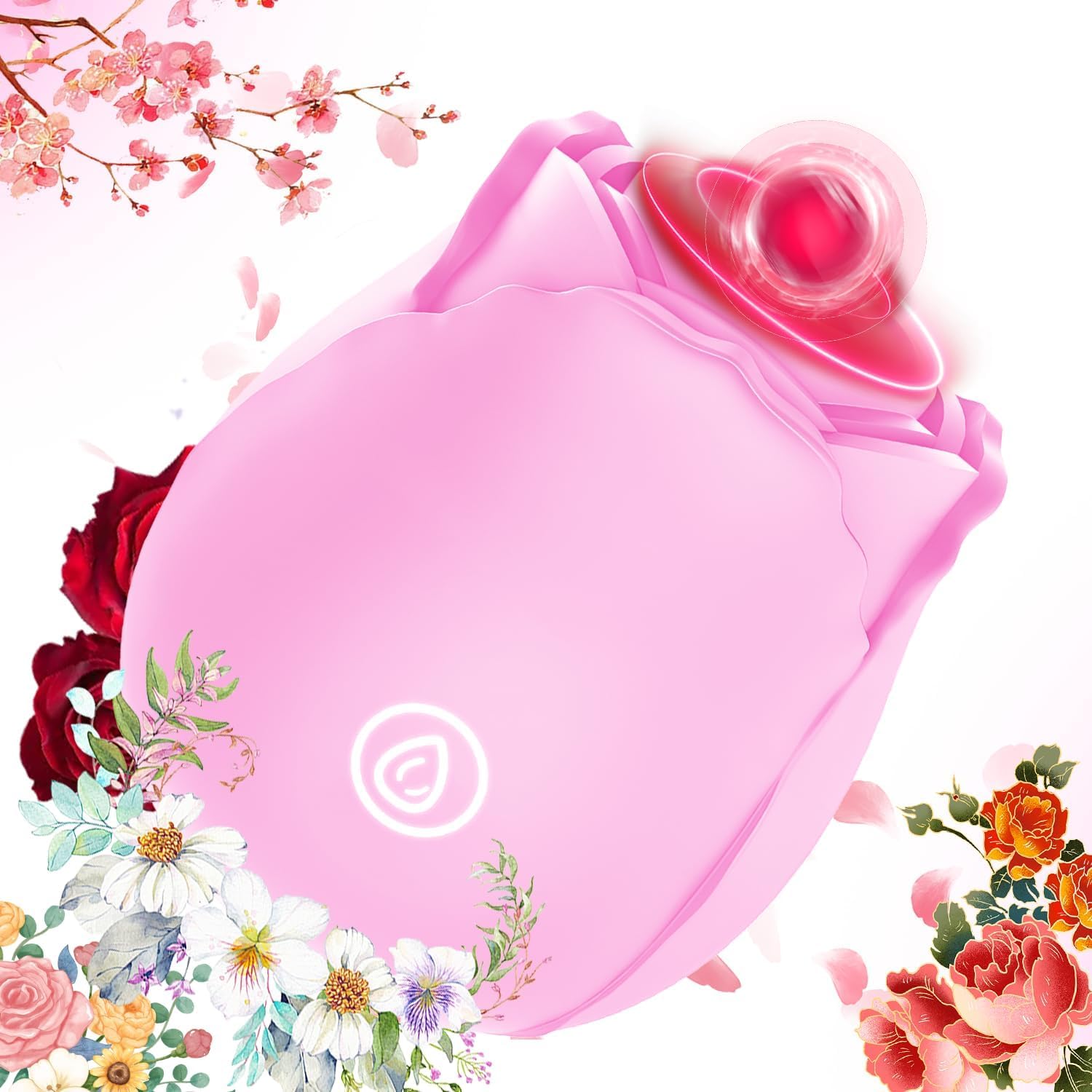 Roses Toy 2025 Newly Clitioral Sucker Powerful Womens Viboators Quiet Rose Viboatorr Waterproof Flower Vibration The Rose Adult Toy for Women 10 Speeds Couple Games Adult Bedroom P9K8 (pink11)
