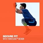JBL Endurance Peak 4 - Écouteurs de sport sans fil avec réduction de bruit, jusqu'à 48H d'autonomie totale, étanches et résistants à la poussière (IP68), ajustement sécurisé avec design TwistLock™, et 6 micros pour des appels parfaits (noir)