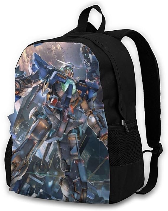 Amazon Co Jp 機動戦士ガンダム リュック レディース メンズ 大容量 Pcリュック 通学 通勤 大人 おしゃれ 防水 軽量 ナイロン 背面ファスナー 外出 アウトドア 男女兼用 リュックサック バックパック 男女兼用 ファッション
