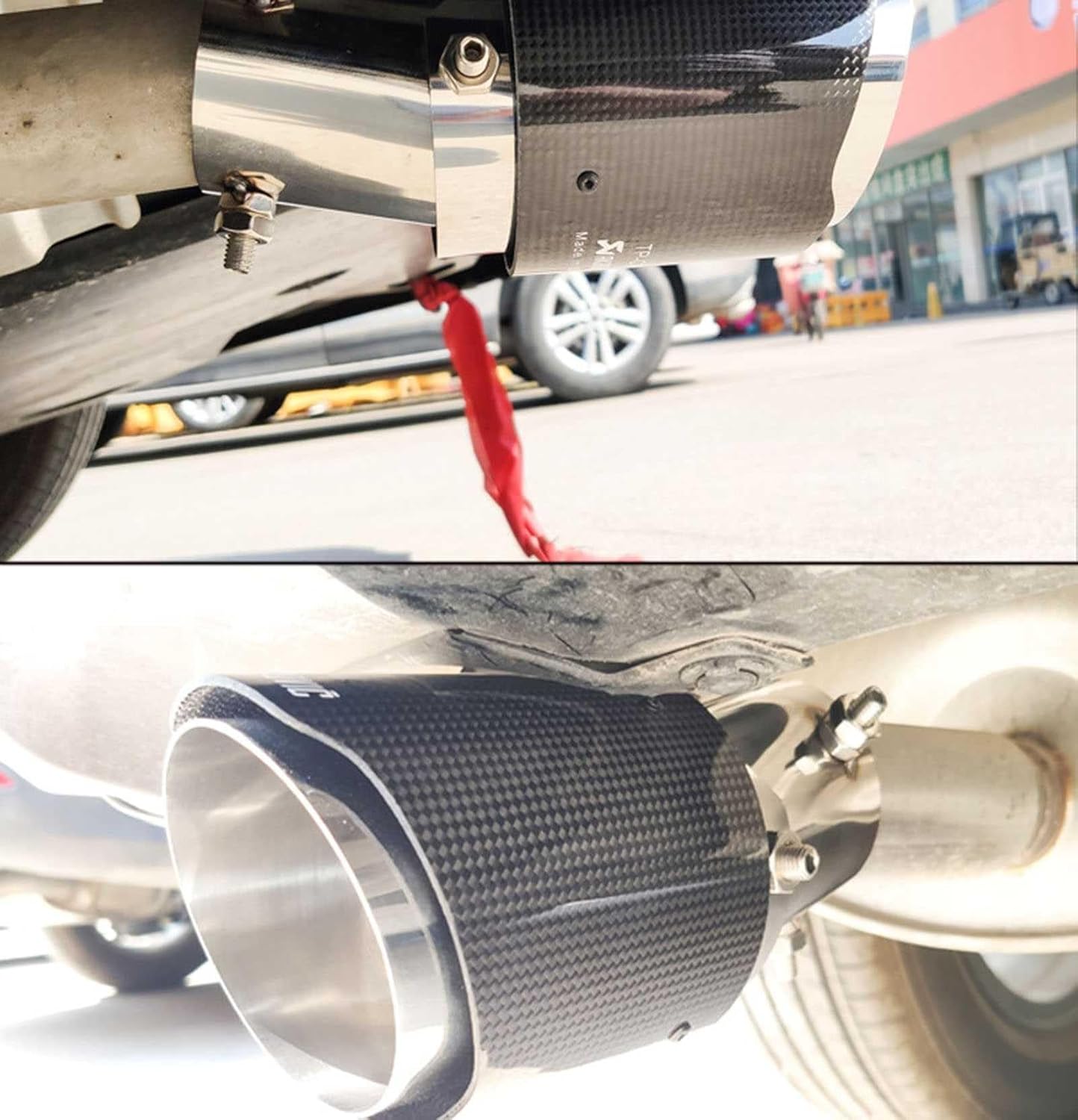 新型 マツダ フレアクロスオーバー 初代 FLAIR CROSSOVER MS31S MS41S に適用テールスロート ステンレス鋼