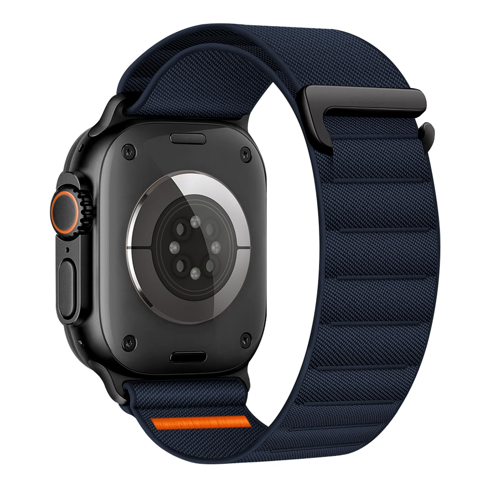 Zspoly Alpine Loop Nylon Armband Kompatibel mit Apple Watch Armband 45mm 44mm 46mm 49mm 42mm 40mm 41mm 38mm, Stoff Sport C-Haken Nylon Band für iWatch Ultra 3 2 SE Series 11 10 9 8 7 6 5 4 3 2 1