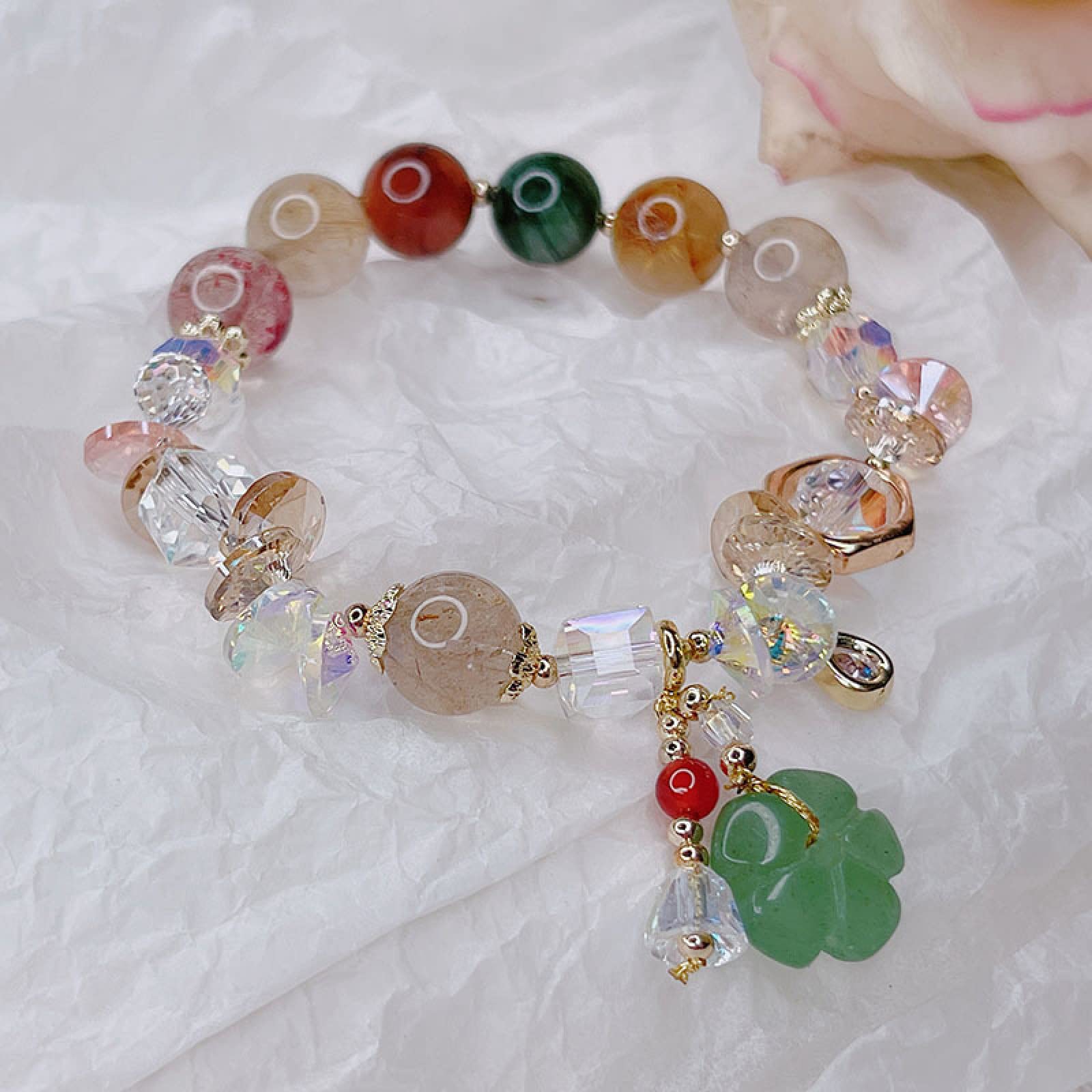 Pendentif en jade vert naturel véritable collier artisanal d'exception - 8