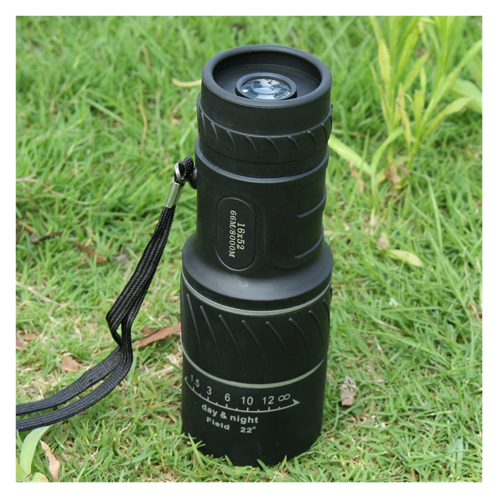Telescopio Monoculare 16x52 Telescopio Monoculare Monoculare ad Alta Potenza ad Alta Definizione con Visione Notturna a Bassa Luce per Cellulare (Color : 1, Size : Simple Photo Clip)
