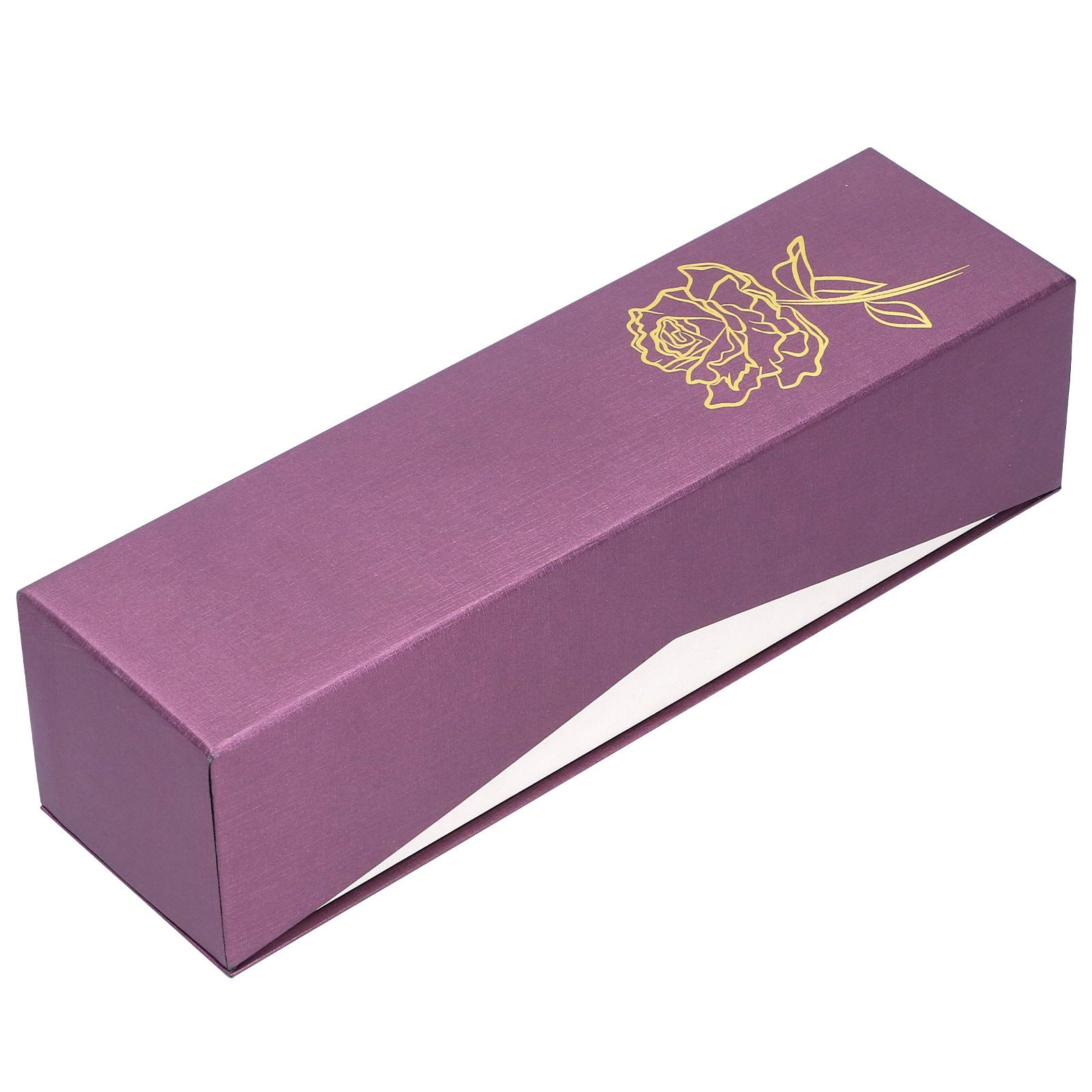 Fiore di Rosa Dorata Rosa Immersa in Oro 24K per San, Festa della Mamma, Collezione di Ornamenti di Compleanno
