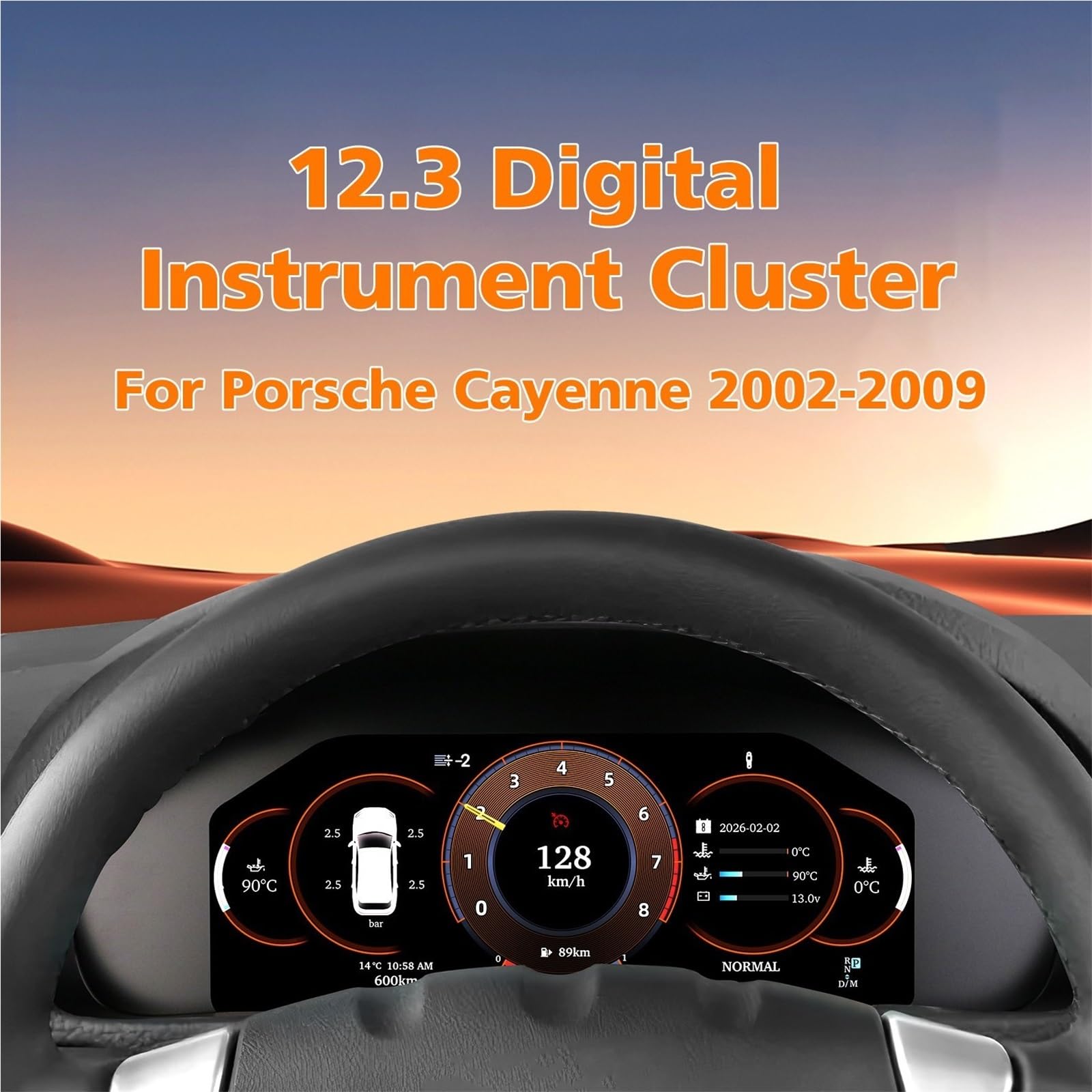 Pantalla para Coche para Cayenne 2002-2017