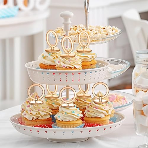 Miniatura 6 de Geiserailie 36 chupetes acrílicos para baby shower, regalos de fiesta, chupetes de plástico para niños y niñas, collar con dije para juegos de baby