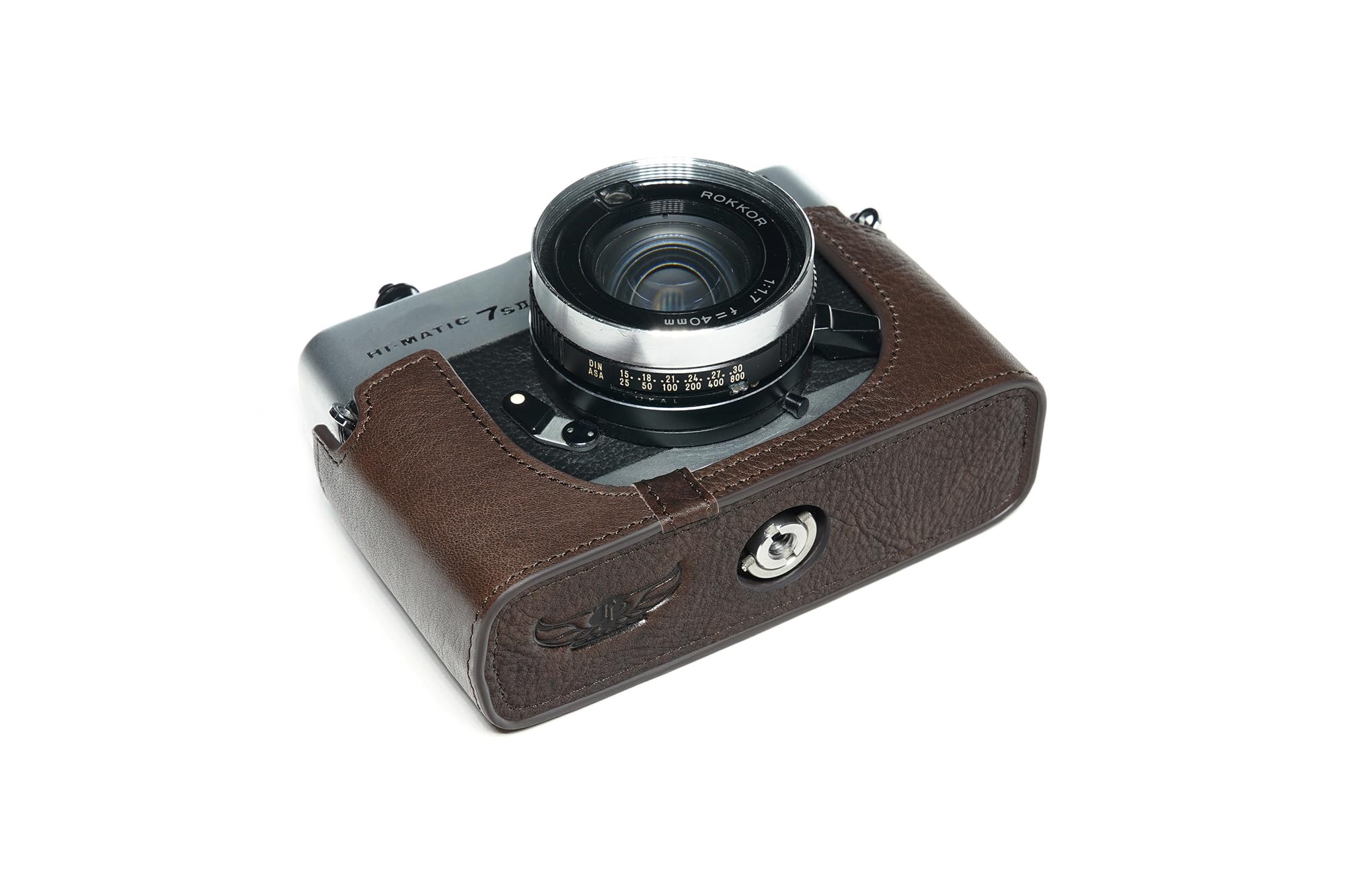 【下52】Minolta Hi-Matic 7s レザーケース付き Amazon | TP Original Minolta Hi-Matic 7Sii 専用 ブルタイプ 本革