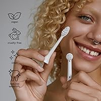 Vista 2 de PLUS ULTRA Oral-B - Cabezales de repuesto para cepillos de dientes eléctricos compatibles con 3 unidades, cerdas suaves para dientes sensibles