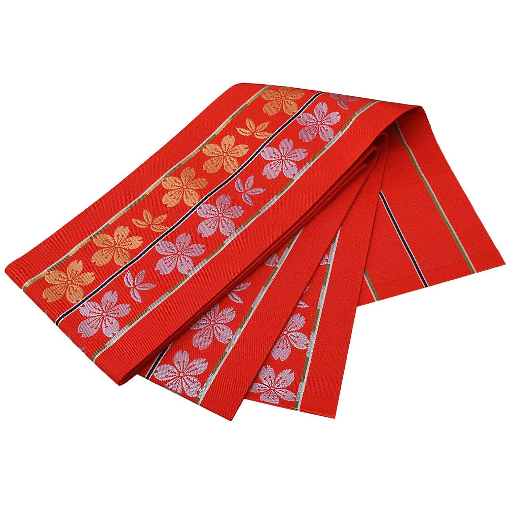 Amazon | [和ごころきもの屋] 本場筑前博多織 絹100％ 小袋帯