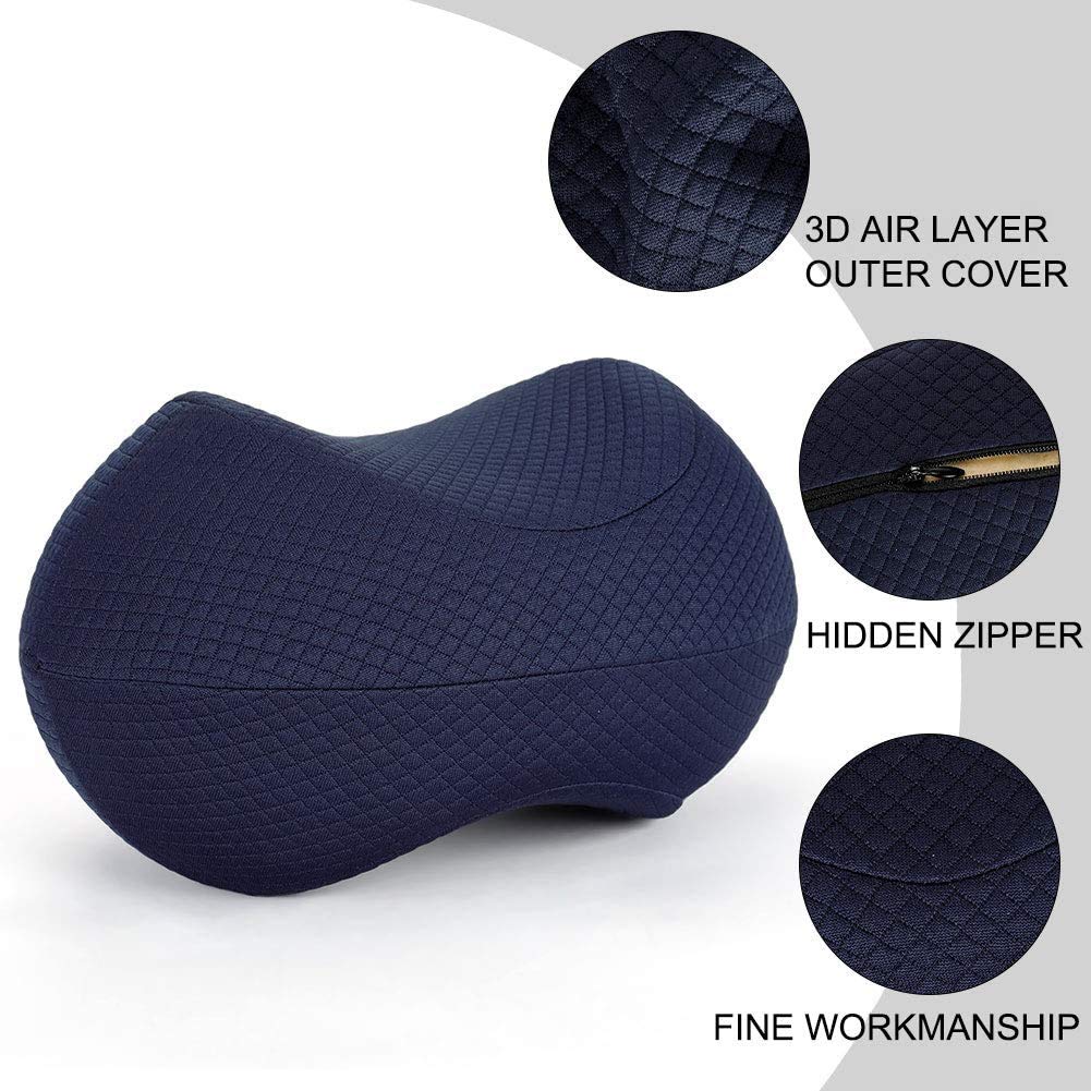 E-GALE Beinkissen Aus Memory Foam - Orthopädische Unterstützung Für Besseren Schlaf