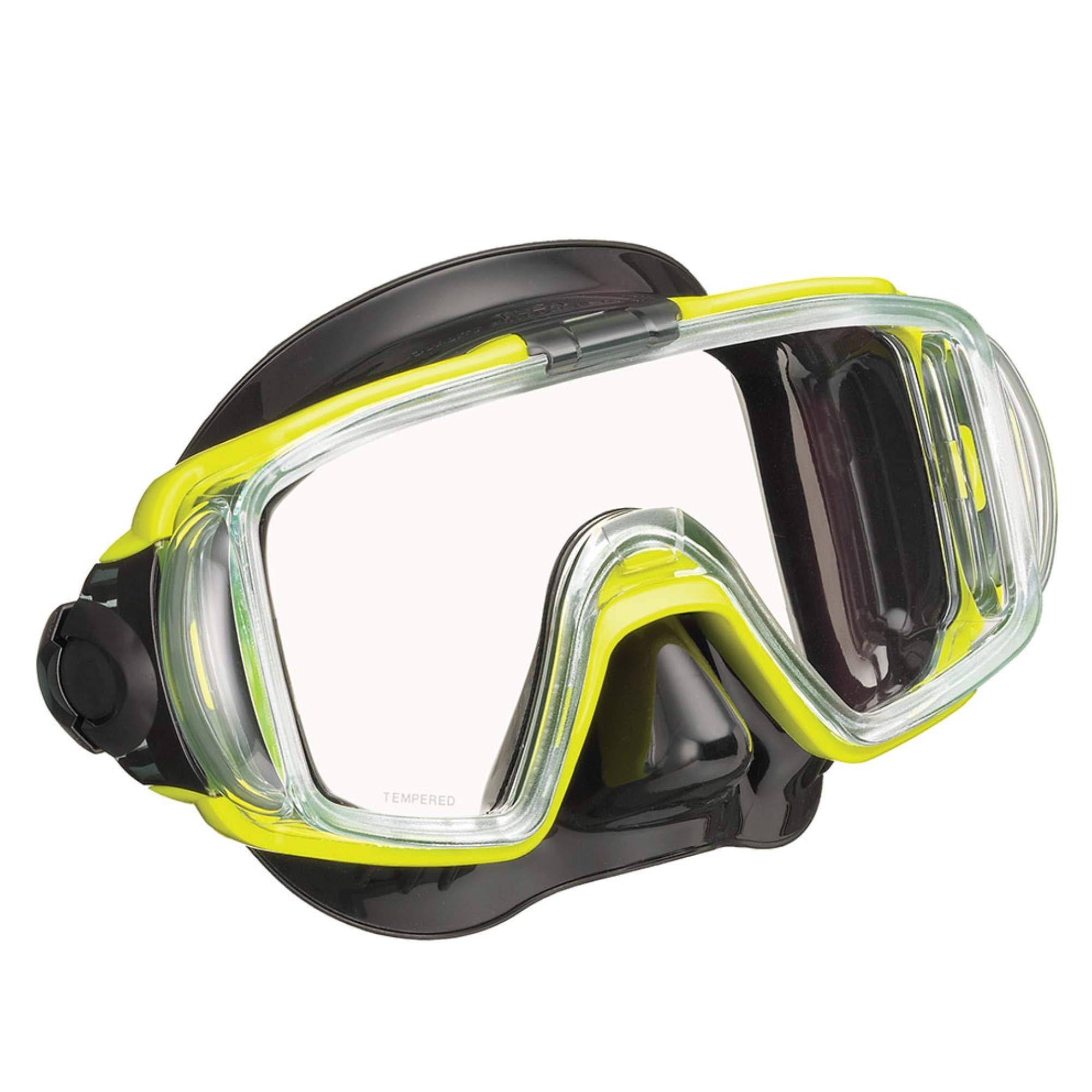 Amazon.com : TUSA Sport UM31 Adult Visio Tri-Ex Mask, Black/Flash