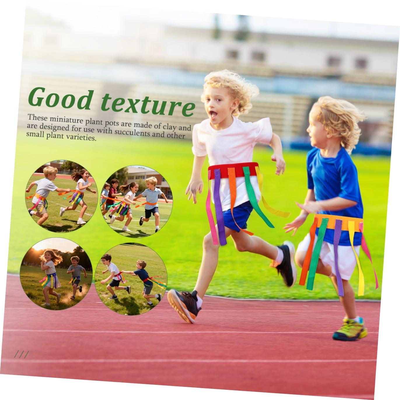 Jeu de Ceinture de Queue de Capture 4pcs Ceintures en Tissu Oxford pour Garçon et Filles Jeux pour Garçon et Filles Extérieur Interaction Parent-garçon Plusieurs Styles